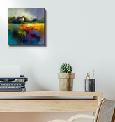 Coastal Sunset Bliss Wrapped Canvas